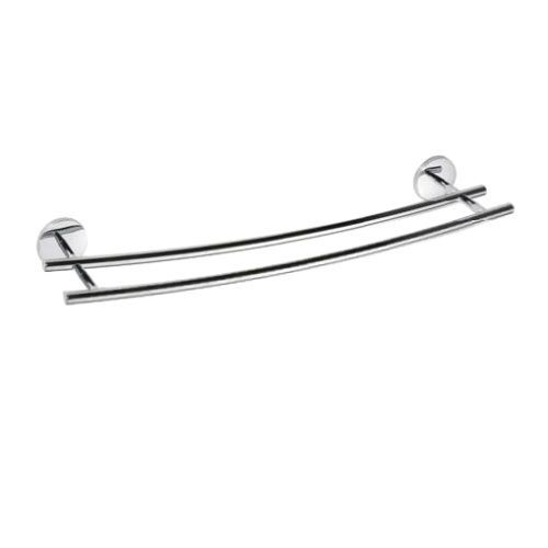 Полотенцедержатель ALFA двойной  600x60x150мм, хром