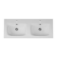 M70AWCD1202WG Spirit V2.0, Раковина мебельная, керамическая, 120 см, встроенная, цвет: белый, глянец M70AWCD1202WG Spirit V2.0, Раковина мебельная, керамическая, 120 см, встроенная, цвет: белый, глянец