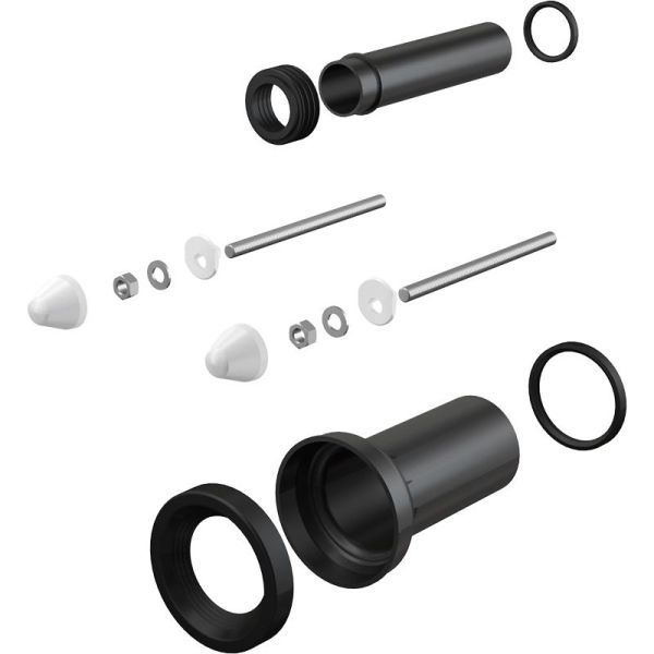 Kомплект дополнительных принадлежностей Alcaplast M900 Хром/Черный/Белый