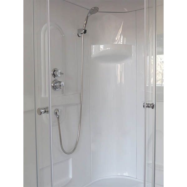 Душевая кабина Royal Bath BP 100х80 RB8100BP1-T-CH-R стекло прозрачное задняя стенка Белая Душевая кабина Royal Bath BP 100х80 RB8100BP1-T-CH-R стекло прозрачное задняя стенка Белая