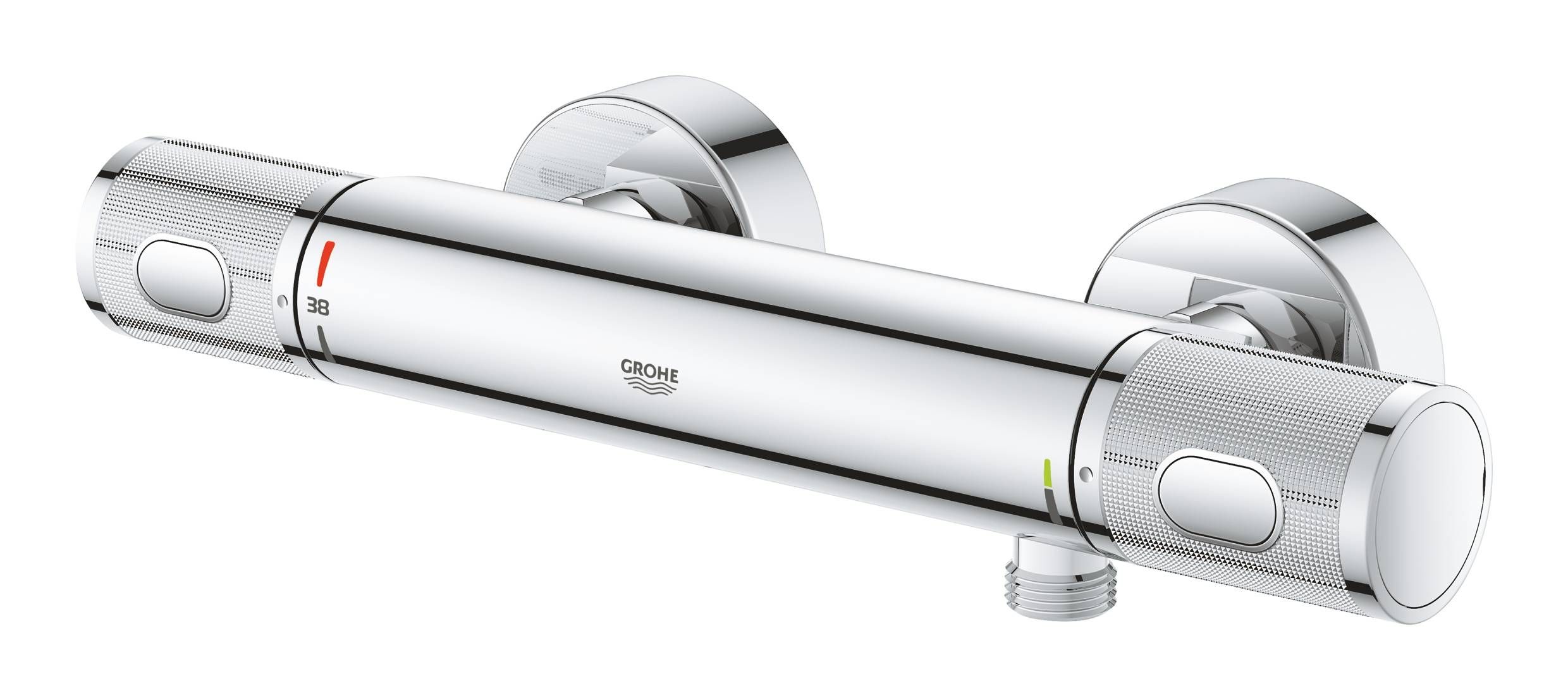 Термостат для душа внешнего монтажа GROHE Precision Feel, хром (34790000) Термостат для душа внешнего монтажа GROHE Precision Feel, хром (34790000)