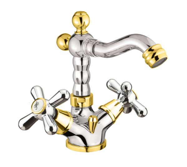 Смеситель для биде Fiore MARGOT 26CO0635, хром/золото