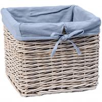 Корзина для белья WasserKRAFT Lopau 26x26x23 WB-320-S Кремовая