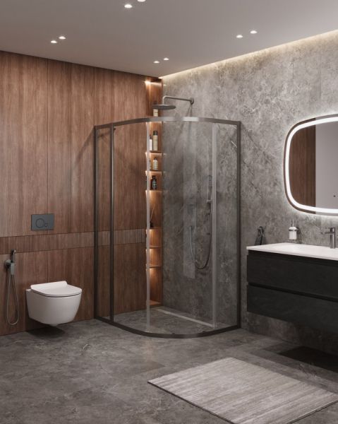 MOLVENO-RH-1-110/90-C-GM-IV Душевой уголок