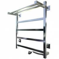 Электрический полотенцесушитель Тругор ПЭК 20 П КВ 60x50 с полкой Хром