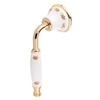 PROVANCE Ручной душ, бел. с декором/золото
