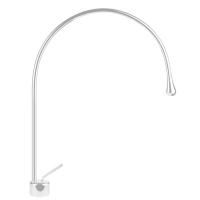 Gessi Goccia Смеситель для раковины на 1 отверстие, излив 387мм R=197, цвет: белый