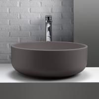 Kerasan Ciotola Раковина накладная С2 D46см, H17 см, без отв под смес, без перелива , цвет: Ferro matt