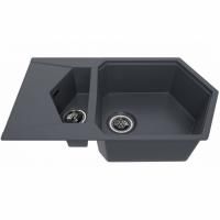 Кухонная мойка KitKraken Pond Graphite 85 Темно-серая Кухонная мойка KitKraken Pond Graphite 85 Темно-серая