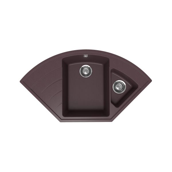 Кухонная мойка Ulgran Quartz Marta 1000-06, трюфель