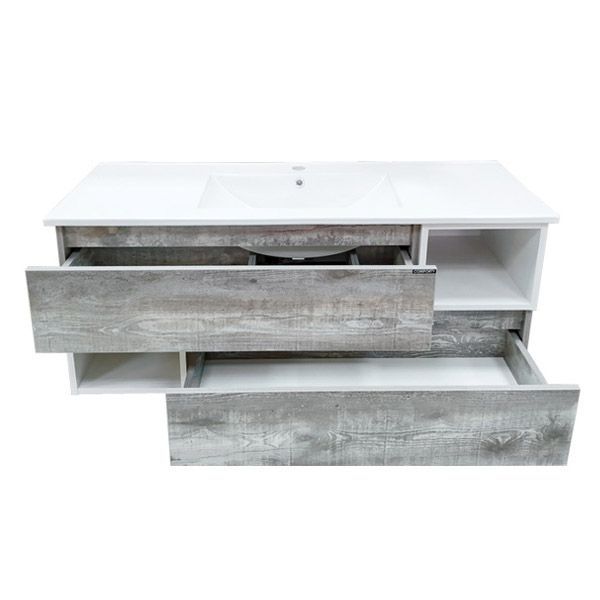 Тумба с раковиной Comforty Турин 120 4137137 подвесная Дуб бежевый Тумба с раковиной Comforty Турин 120 4137137 подвесная Дуб бежевый