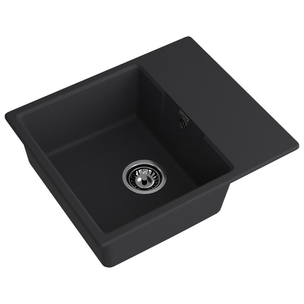 Кухонная мойка GranFest URBAN 258L, черный, артикул 258L черный
