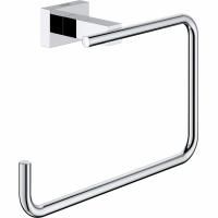 Кольцо для полотенца подвесное GROHE ESSENTIAL CUBE 40510001 (металл, хром, на стену, квадратное, гл, шт Кольцо для полотенца подвесное GROHE ESSENTIAL CUBE 40510001 (металл, хром, на стену, квадратное, гл, шт