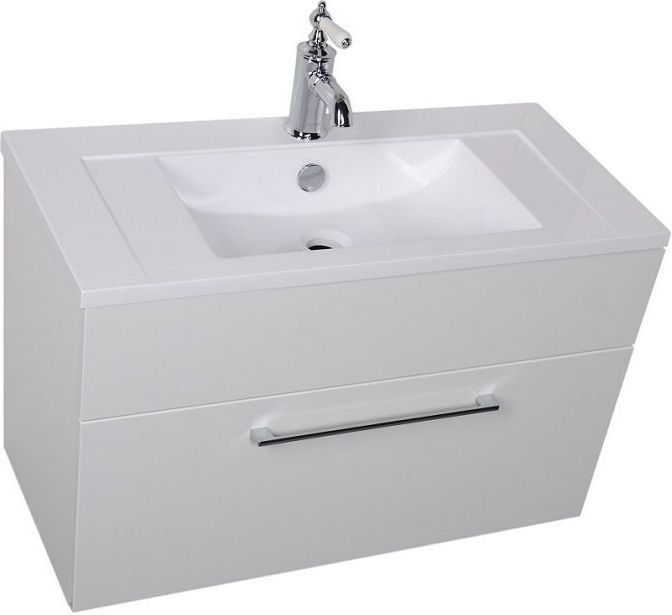 Тумба под раковину De Aqua Кубика 80 белый Тумба под раковину De Aqua Кубика 80 белый
