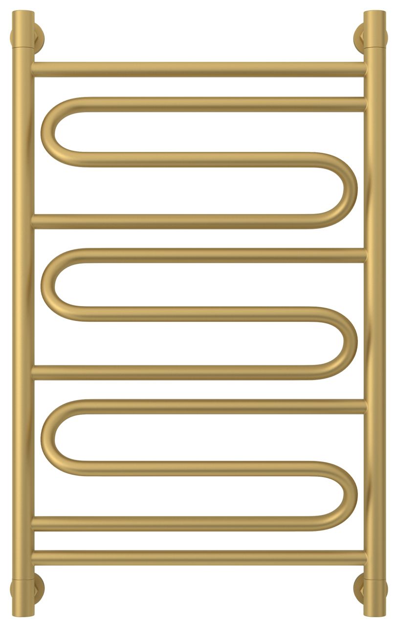 Полотенцесушитель водяной "ЭЛЕГИЯ+" 800х500 (Матовое золото)