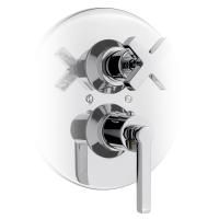 Nicolazzi Termostatico Внешняя часть встраиваемого смесителя, 3/4” с запорным вентилем, цвет: хром