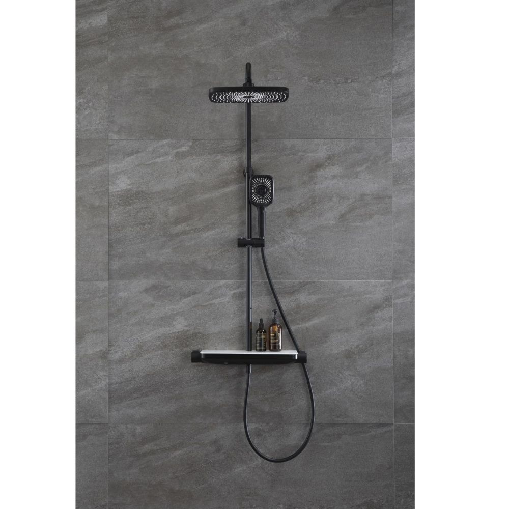 Душевая система Savol SK-H3445H, черный, артикул SK-H3445H