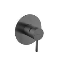 Newform X-STEEL 316 Наружная часть однорычажного смесителя, (для 10841) цвет: PVD Brushed gun metal Newform X-STEEL 316 Наружная часть однорычажного смесителя, (для 10841) цвет: PVD Brushed gun metal