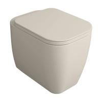 Simas Henges Унитаз напольный безободковый 38х55 см, цвет sabbia matt(без креплений F91)
