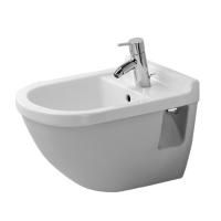 Duravit Starck 3 Биде подвесное, с перел., с 1 отв. под смес., 360x540мм, Цвет: Белый