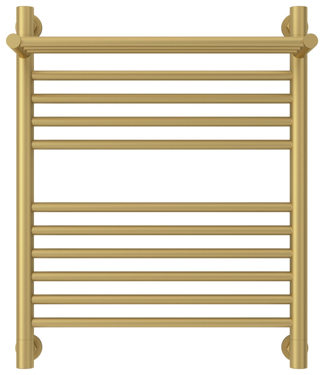 Полотенцесушитель водяной "БОГЕМА 1П +" 600х500 (Матовое ЗОЛОТО)