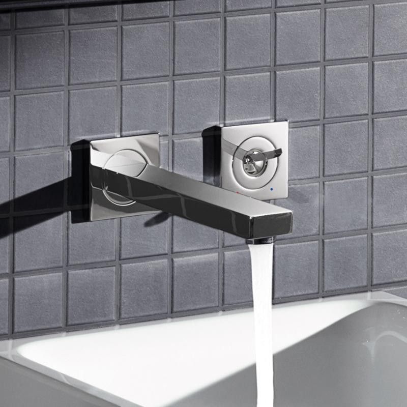 Внешняя часть смесителя для раковины GROHE Eurocube Joy на 2 отверстия (излив 230 мм), хром (19998000) Внешняя часть смесителя для раковины GROHE Eurocube Joy на 2 отверстия (излив 230 мм), хром (19998000)