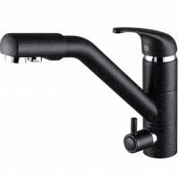 Смеситель для кухни Paulmark Hessen He213017-308 Черный