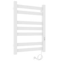 Полотенцесушитель электро "Гефест ЧК П7 500х800", белый муар, правый