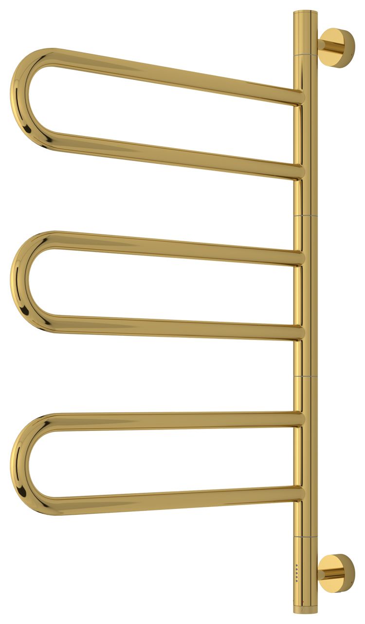 Электрический полотенцесушитель СУНЕРЖА "ПАРЕО 4.0-3С" 773х535 (Золото)