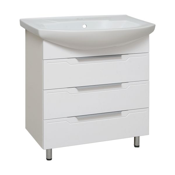 Тумба Runo Верона 75 под умывальник УТ000001314 (Элеганс 75) (00000001146)