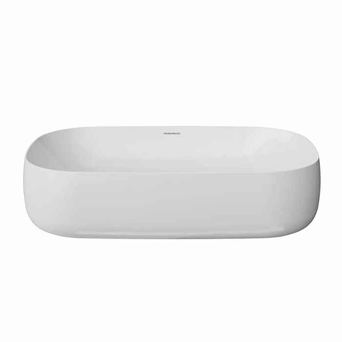 Раковина MAGICA накладная 65, белая глянцевая