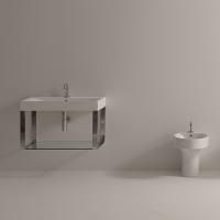 KERASAN Cento раковина 100х45 с 1отв под смеситель, белая