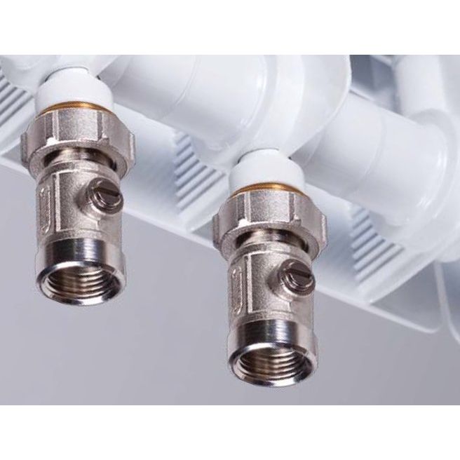 Биметаллический радиатор Rifar Monolit Ventil 350 10 секций R с нижним подключением