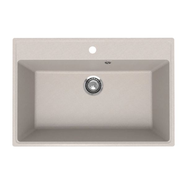 Кухонная мойка Ulgran Quartz Forte 760-10, песок