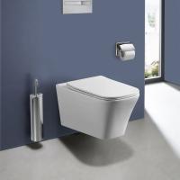 Унитаз подвесной Cool VT1-210 безободковый, цвет белый, ультратонкое soft-close сиденье