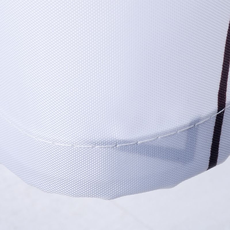 Штора для ванной комнаты FIXSEN DESIGN FX-2501, белый/черный, артикул FX-2501