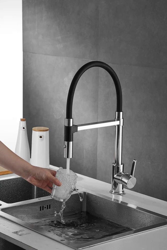 Смеситель для кухни Rose R133, хром