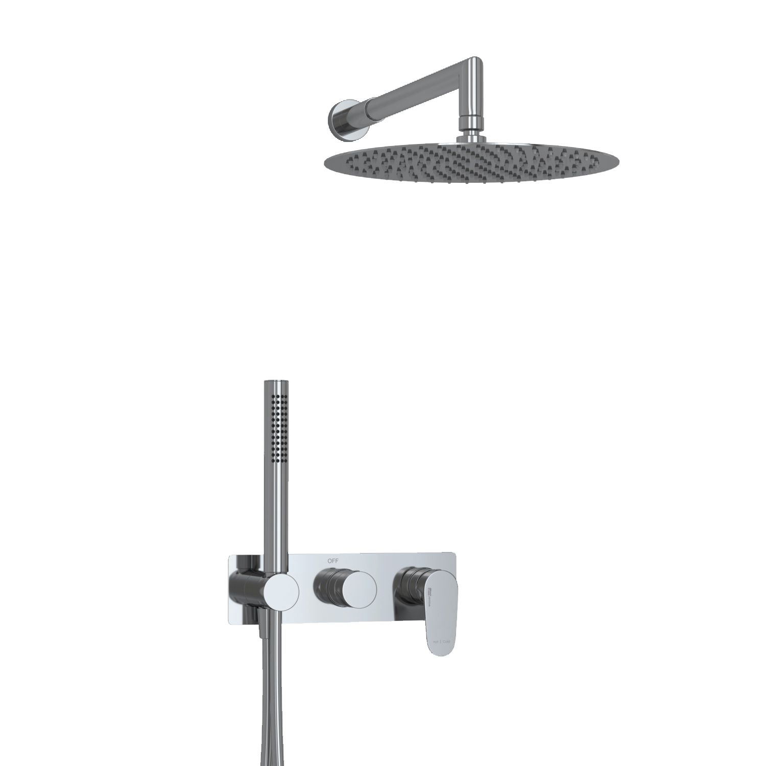 A16116 Встраиваемый комплект для ванны с верхней насадкой, лейкой