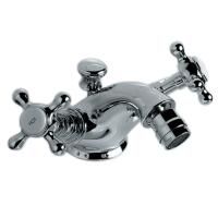 Devon & Devon Austin Смеситель для биде с донным клапаном, жёсткая (трубка) подводка воды, цвет хром