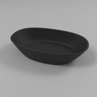 Умывальник WHITECROSS Amazon 60x35 (черный мат) иск. камень