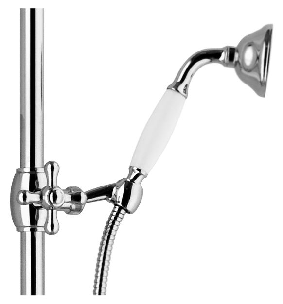 Душевая система Webert Ottocento OT721208 Хром Белый