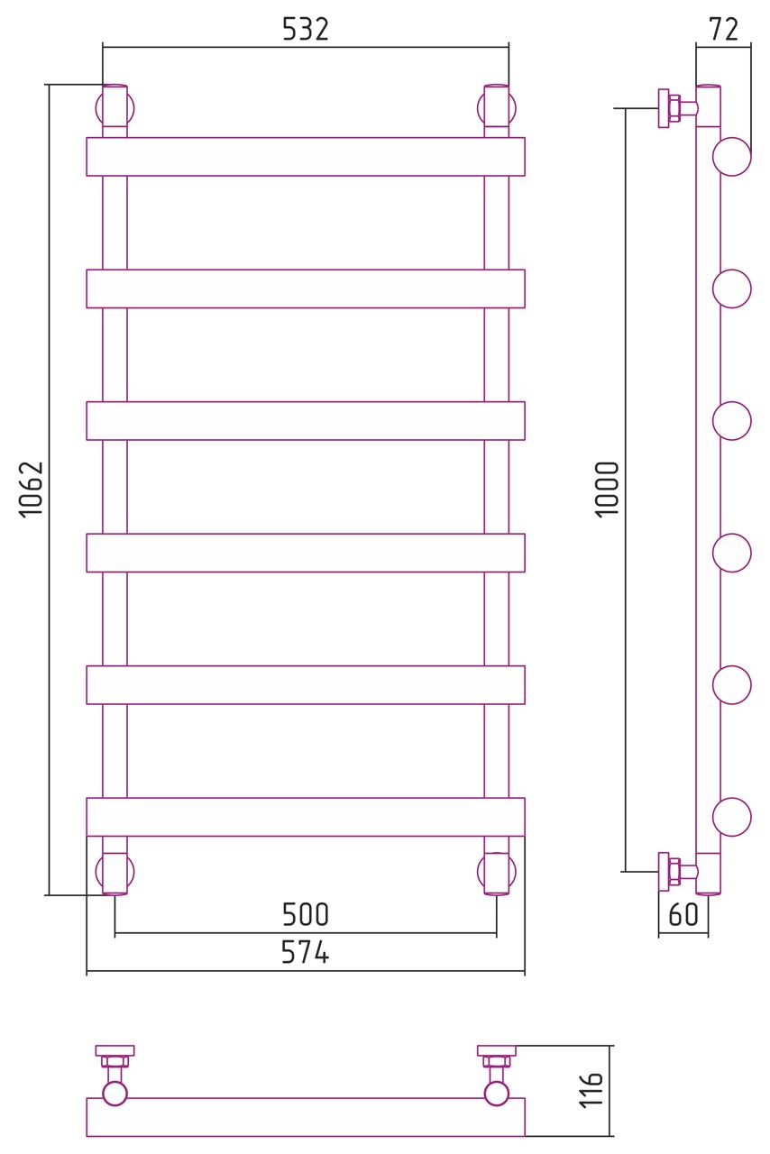 Полотенцесушитель, Сунержа, Атлант, водяной, ширина, мм-574, глубина, мм-116, высота, мм-1062, межосевое расстояние-500, подключение-диагональное/нижнее/вертикальное, мощность, Вт-412, присоединительный размер-НР G 1/2" / НР G 3/4" (эксцентрик), материал- Полотенцесушитель, Сунержа, Атлант, водяной, ширина, мм-574, глубина, мм-116, высота, мм-1062, межосевое расстояние-500, подключение-диагональное/нижнее/вертикальное, мощность, Вт-412, присоединительный размер-НР G 1/2" / НР G 3/4" (эксцентрик), материал-