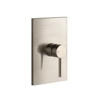 Gessi Emporio Via tortona Внешние части для настенного смесителя на 1 позицию, цвет: Finox Brushed Nickel