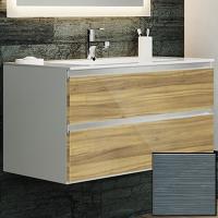 Тумба с раковиной SanVit Авеню-2 75 kavenu275 с фактурой под дерево подвесная Шелк Сталь Тумба с раковиной SanVit Авеню-2 75 kavenu275 с фактурой под дерево подвесная Шелк Сталь