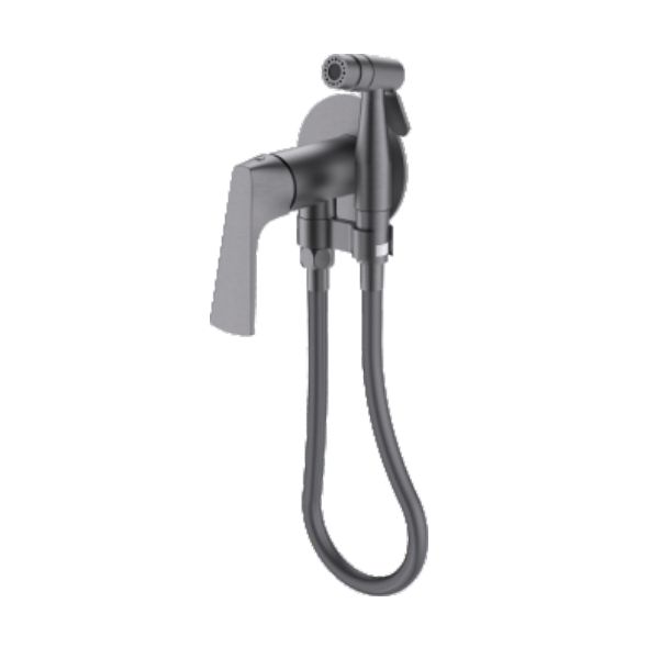 Гигиенический душ со смесителем встраиваемый Raglo R07.52.09, графит