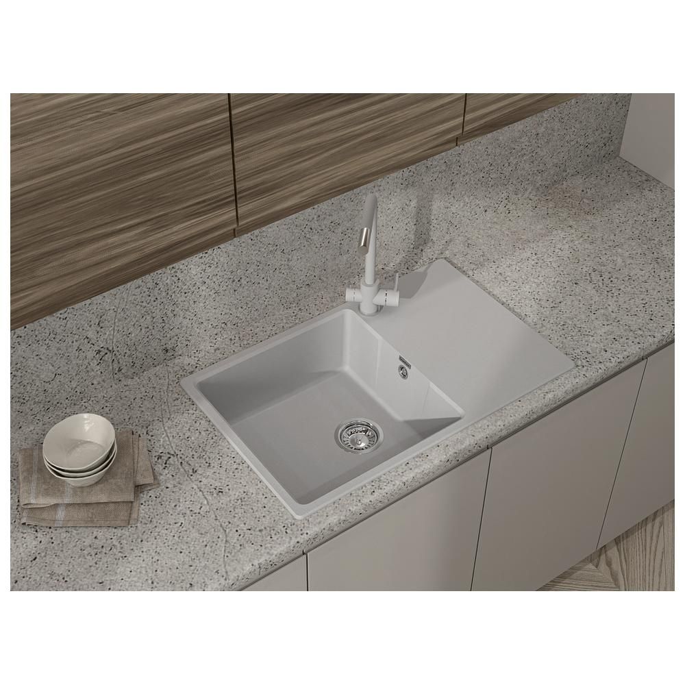 Кухонная мойка GranFest URBAN 678L, серый, артикул 678L серый
