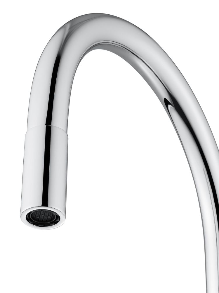 Смеситель для кухни с выдвижным изливом WONZON & WOGHAND Хром (WW-422902-CR)