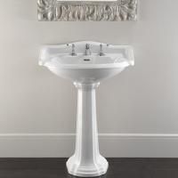 Devon Oxford Пьедестал для раковины, цвет: белый