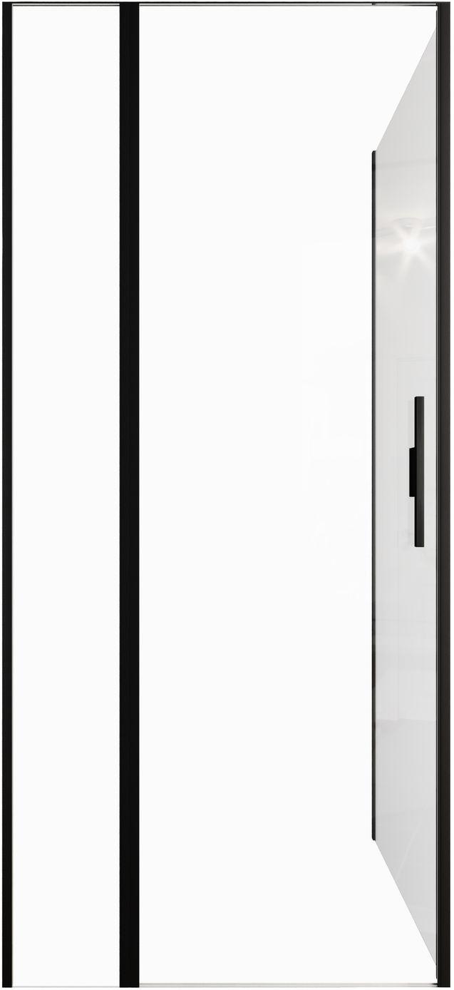 Душевой уголок Allen Brau Priority 90x80 3.31003.BBA + 3.31015.BBA черный браш