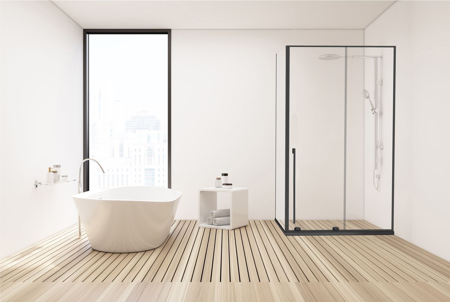 Душевой уголок Allen Brau Fantasy 160x100 3.11010.31 + 3.11014.31 черный матовый